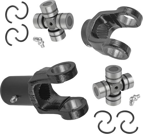 Caltric 2x Front Drive Shaft Yoke with U-joint Compatible with Polaris Ranger 570 EFI 4x4 2014 2015-2020 in Saudi Arabia