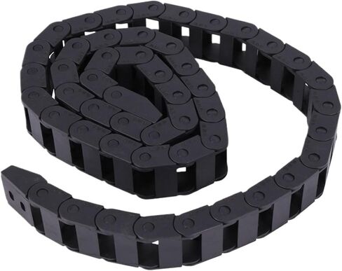 5pcs 10 × 20mm 1m مفتوح على كلا سلسلة السحب الكابلات الجانبية للبلاستيك in Saudi Arabia