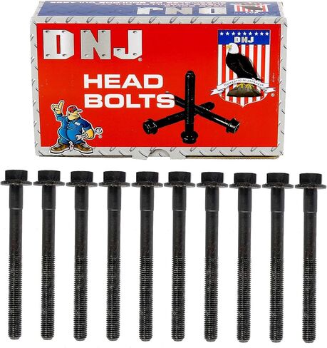 DNJ HBK903 HEAD BOLT KIT FOR 1987-1990 TOYOTA TERCEL 1.5L L4 12V SOHC 1456CC in Saudi Arabia
