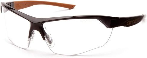 Carhartt - CHB1110TR20 Braswell نظارات أمان للقراءة ثنائية البؤرة مضادة للضباب لحماية العين، إطار أسود، عدسة شفافة، 2.0 ديوبتر in Kuwait
