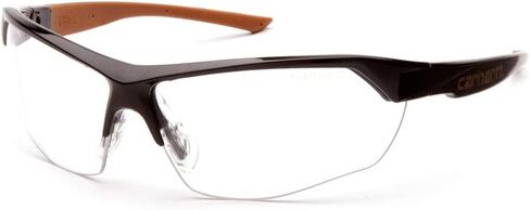 Carhartt - CHB1110TR20 Braswell نظارات أمان للقراءة ثنائية البؤرة مضادة للضباب لحماية العين، إطار أسود، عدسة شفافة، 2.0 ديوبتر in Kuwait