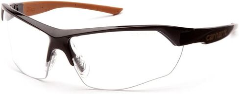 Carhartt - CHB1110TR20 Braswell نظارات أمان للقراءة ثنائية البؤرة مضادة للضباب لحماية العين، إطار أسود، عدسة شفافة، 2.0 ديوبتر in Kuwait