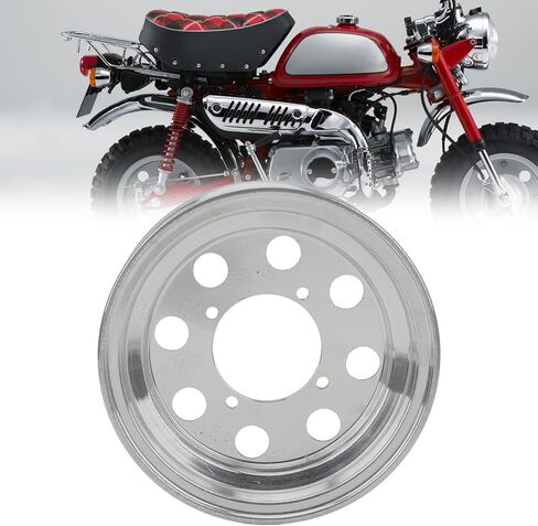 Aluminum Alloy Front Wheel Rim and Hub for Mini Motorcycle, Suitable for Monkey Z50 with 10 inch Wheels in Saudi Arabia