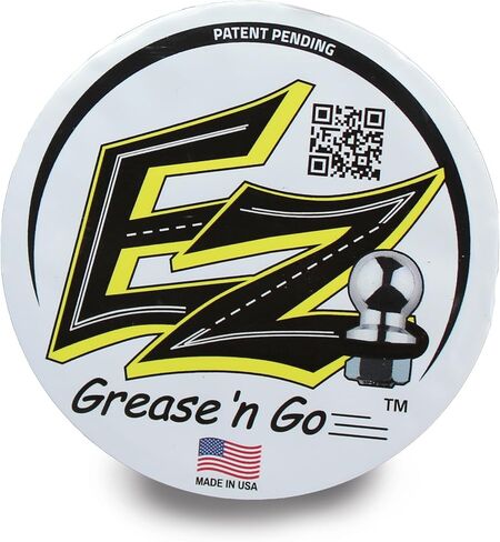 EZ Grease N' Go | Easy Red Grease Application, Mess-Free Lubrication, Hitch Ball and Coupler Maintenance (5 Pack) in Saudi Arabia