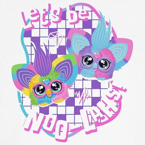 Cafepress furby دعنا نكون noo lahs kids baseball t shirt kids cotton baseball Jersey ، 3/4 قميص راجلان. in Saudi Arabia