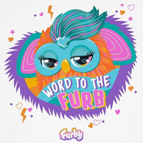 CafePress Furby Word to The Furb Kids Baseball T Shirt Kids Cotton Baseball Jersey, 3/4 Raglan Sleeve Shirt in Saudi Arabia