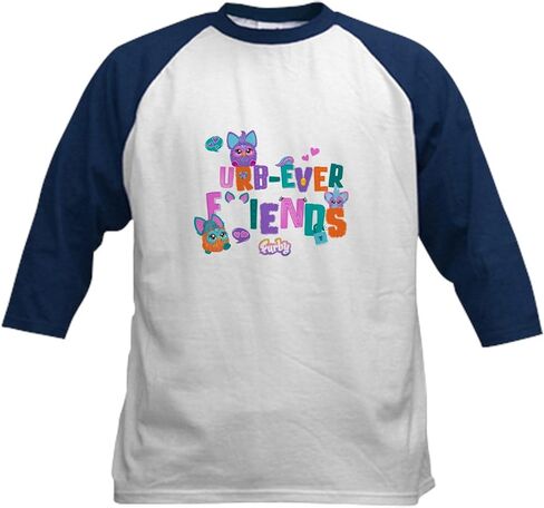 Cafepress Furbever Furnmives Kids Baseball T Shirt Kids Cotton Baseball Jersey ، 3/4 Raglan Sleeve Shirt in Saudi Arabia