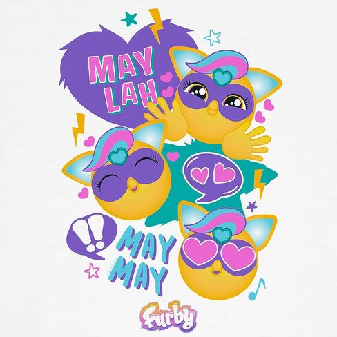 Cafepress Furby May Lah Kids Baseball T Shirt Kids Cotton Baseball Jersey ، 3/4 Raglan Sleeve Shirt in Saudi Arabia