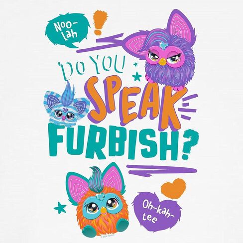 CafePress Furby Do You Speak Furbish Kids Baseball T Shirt Kids Cotton Baseball Jersey, 3/4 Raglan Sleeve Shirt in Saudi Arabia