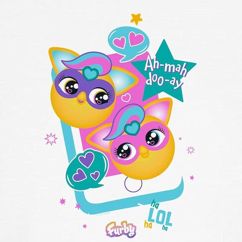Cafepress Furby Phone Kids Baseball T Shirt Kids Cotton Baseball Jersey ، 3/4 Raglan Sleeve Shirt in Saudi Arabia
