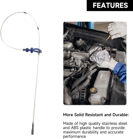 Engine Oil Dipstick Oil Level Dipstick - Compatible for Mercedes Benz W203 W211 W220 - Replace Part 120589072100 in Saudi Arabia
