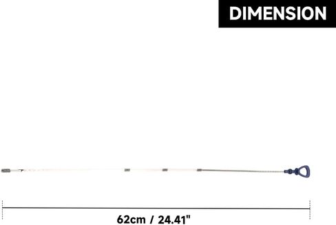 Engine Oil Dipstick Oil Level Dipstick - Compatible for Mercedes Benz W203 W211 W220 - Replace Part 120589072100 in Saudi Arabia