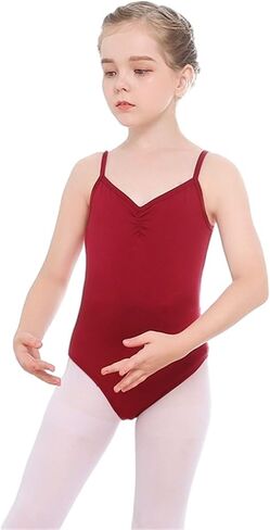 Ballet Tank Leotards Camisole Leotards Spaghetti Straps Ballet Costumes Gymnastics Yoga Swimming Outfits in Saudi Arabia