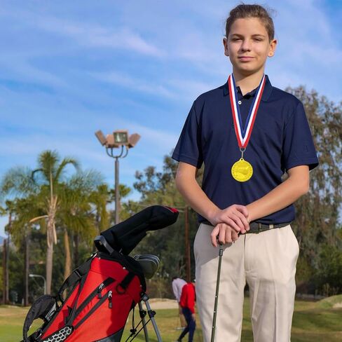 Football Medals for Kids, 12 Pack Golden Metal Medal Awards Football Team, Football Game Sports Day Favors Prizes for Boys Children Adults in Kuwait