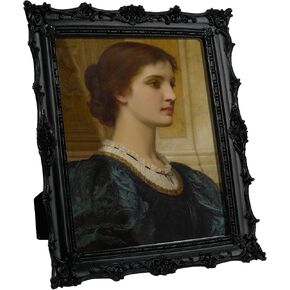 8x10 Picture Frames with Embossed Vines Design and Glass Front Hand-Crafted Resin Photo Frame with Easel & Hook for Tabletop & Wall Hanging Ornate Baroque Vintage Home Room Decor (Bronze) in Saudi Arabia