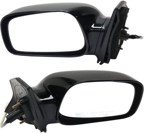 Kool Vue Driver Side Power Mirror for Toyota Corolla 2003-2008 Without Signal Light Paintable in Kuwait
