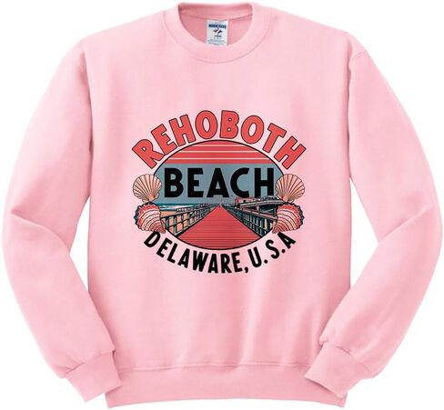 Teesandtankyou Travel Rehoboth Beach Sweatshirt للجنسين in Kuwait