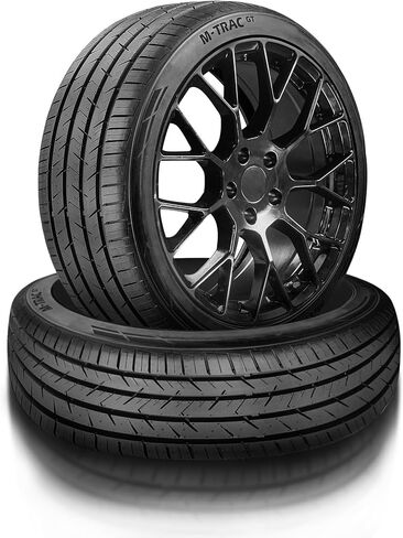 M-TRAC GT Ultra عالية الأداء مجموعة الإطارات جميع موسم (إطارات 2) 235/40ZR19 XL 96W | ضمان لمدة 5 سنوات + حماية خطر الطريق | تصميم فقي مزدوج للسيارات الرياضية وسيارات السيدان الفاخرة [إطار فقط] in Kuwait