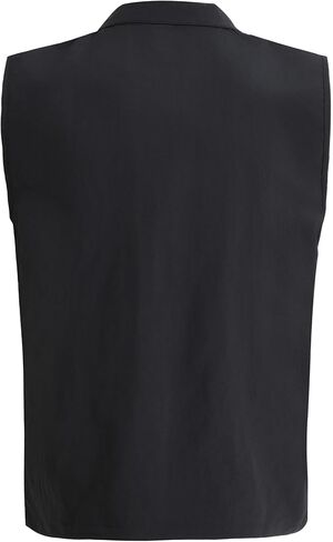 Men's Lightweight Sleeveless Waterproof Vest Outwear with Zip Pockets for Travel Fishing Safari and Golf in Saudi Arabia
