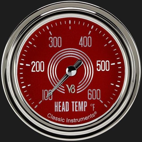 V8RS397SLC V8 Red Steelie 2 5/8 "TEMPERAY CAYLINDER TEMP. in Saudi Arabia