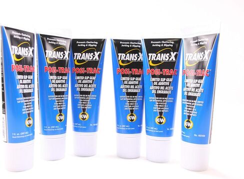 K & W 402508 Trans -X Posi Trac Limited Slip Gear Adit Additive - 7 Fl Oz (6 Pack) in Kuwait