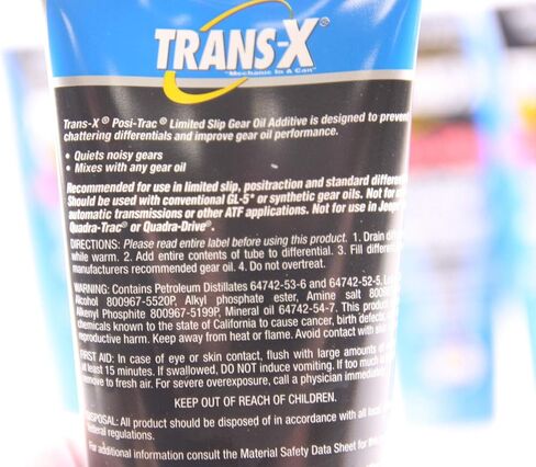 K & W 402508 Trans -X Posi Trac Limited Slip Gear Adit Additive - 7 Fl Oz (6 Pack) in Kuwait