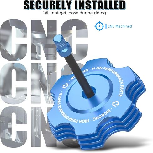 Fuel Tank Cap with Hose Compatible with Yamaha YFZ450 2004-2009 2012 2013,YFZ450X 2010 2011,Banshee 350 YFZ350 2002 2003 2004 2005 2006,Warrior 350 YFM350X 2002 2003 2004,See Fitments Red in Kuwait