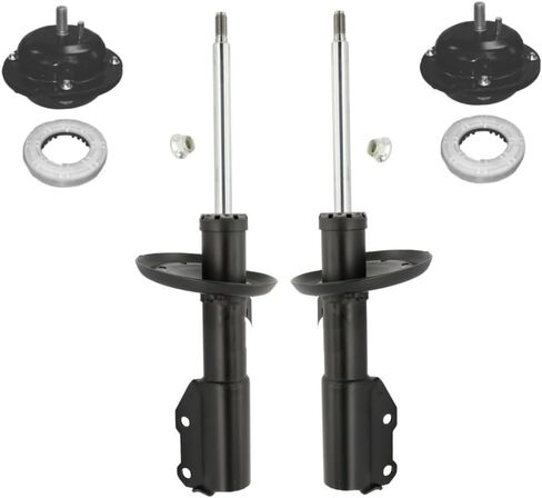 Front Suspension Struts and Mounts Kit for Saturn for Ion 2.2L 2003-2007 & 2.4L 2006-2007 1 2 3 22"-Height 23"-Length 10"-Width BFJG-13801-SMK in Saudi Arabia