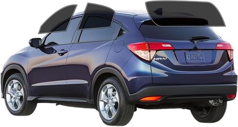 Precut Windows Tint Film All Sides Cars Sun Blocking Protection Privacy Anti Shatter Glass 2 Ply Film 25% Tint Shade kit for Honda HRV 2016-2022 in Saudi Arabia