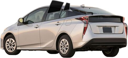 Precut Windows Tint Film All Sides Cars Sun Blocking Protection Privacy Anti Shatter Glass 2 Ply Film 20% Tint Shade kit for Toyota Prius 2010-2015 in Saudi Arabia