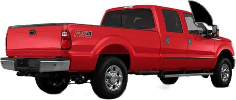 Precut Windows Tint Film All Sides Cars Sun Blocking Protection Privacy Anti Shatter Glass 2 Ply Film 25% Tint Shade kit for Ford F250 Crew Cab 2008-2013 in Saudi Arabia