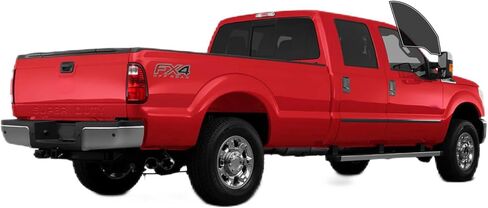Precut Windows Tint Film All Sides Cars Sun Blocking Protection Privacy Anti Shatter Glass 2 Ply Film 25% Tint Shade kit for Ford F250 Crew Cab 2008-2013 in Saudi Arabia