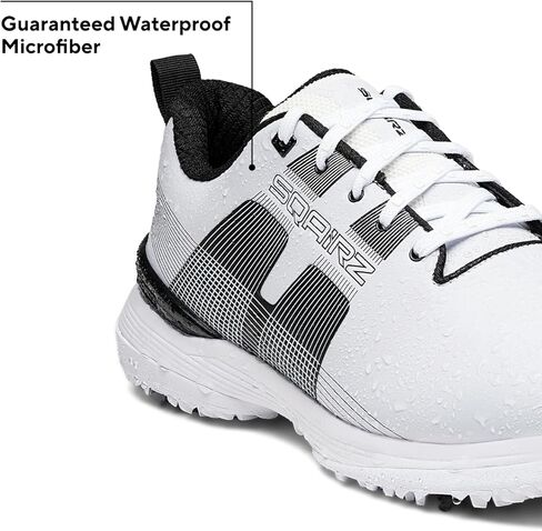 أحذية جولف رياضية للرجال من SQAIRZ Velo، أحذية جولف جديدة، مصممة لتحقيق التوازن والأداء، مسامير قابلة للاستبدال، مقاومة للماء، أحذية جولف للرجال مع مسامير، أحذية جولف للرجال، أحذية جولف in Kuwait