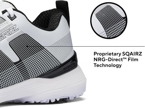 أحذية جولف رياضية للرجال من SQAIRZ Velo، أحذية جولف جديدة، مصممة لتحقيق التوازن والأداء، مسامير قابلة للاستبدال، مقاومة للماء، أحذية جولف للرجال مع مسامير، أحذية جولف للرجال، أحذية جولف in Kuwait