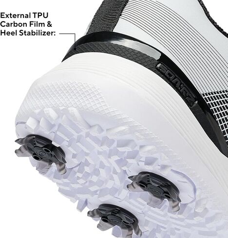 أحذية جولف رياضية للرجال من SQAIRZ Velo، أحذية جولف جديدة، مصممة لتحقيق التوازن والأداء، مسامير قابلة للاستبدال، مقاومة للماء، أحذية جولف للرجال مع مسامير، أحذية جولف للرجال، أحذية جولف in Kuwait