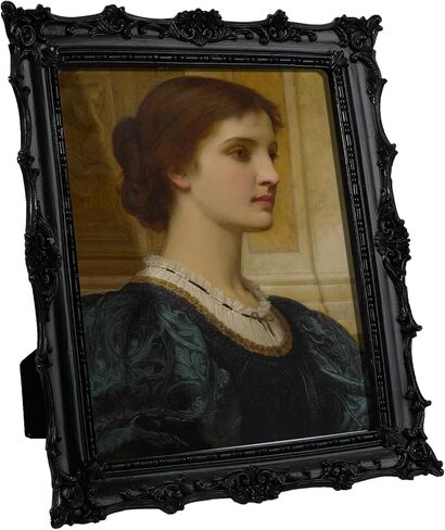 8x10 إطارات الصور مع تصميم الكروم المنقوشة وإطار صورة راتنجات مصنوع يدويًا مع الحامل والخطاف للمنضل والجدار معلقًا ديكورًا منزليًا باروكيًا مزخرفًا (البرونز) in Saudi Arabia