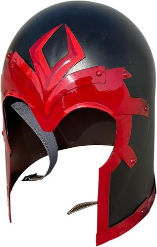 Handmade 18 Gauge Steel X-Men-Magneto Wearable Armor Helmet, Last Stand Magneto Premium Adult Roleplay Men Helmet, Medieval Costume Wearable Adult Helmet for Halloween, Cosplay, Christmas Gift in Saudi Arabia