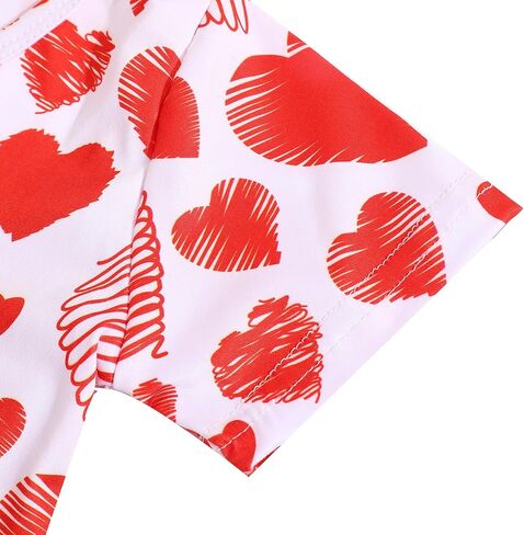 البنات الصغار بنطلون مجموعة الحب والملابس الوردية القلب مجموعة اللباس تي شيرت الكشك in Kuwait