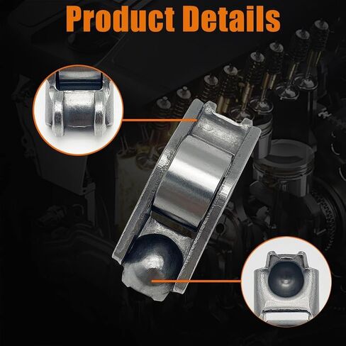 12 PCS Rocker Arms متوافق مع 3.6L 3.0L 2.8L 4.2L محركات - جبل جبل جاذبية ATS CTS Acadia Canyon Impala Malibu Select Models in Kuwait