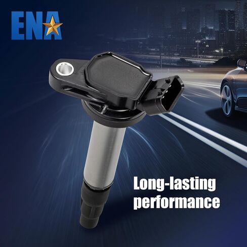 ENA Set of 4 Ignition Coil with 4 Iridium Spark Plug Compatible with Lexus Pontiac Scion Toyota CT200h Vibe xD Corolla Matrix Prius Prius V 1.8L in Saudi Arabia