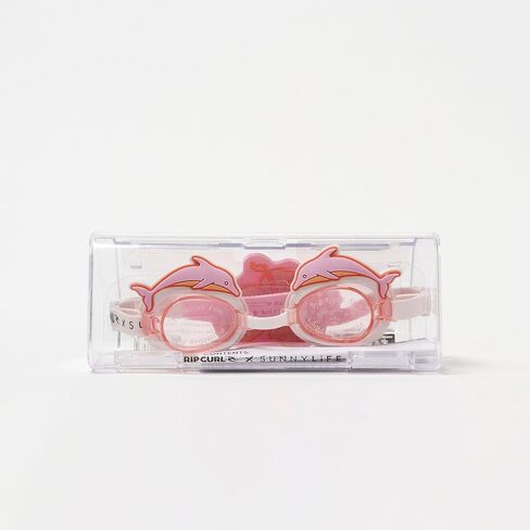 Mini Swim Goggles | Salty the Shark Aqua in Kuwait