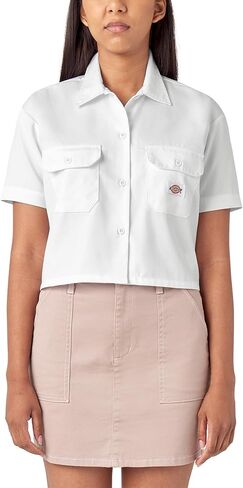 Dickies Women's Cropped Work Shirt in Saudi Arabia
