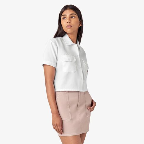 Dickies Women's Cropped Work Shirt in Saudi Arabia