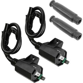 Caltric Ignition Coil W / CAP SPACK CAP متوافق مع KAWASAKI BOURS 650 2005-2013 / BLUTE FORGE 750 2005-2007 / Teryx 750 KRF750 4X4 2008 in Kuwait