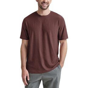 تي شيرت أداء Ododos للرجال - Tee Stratum Tech Tee ، فتيل رطوبة ناعمة UPF 50+ من قميص اللياقة in Kuwait