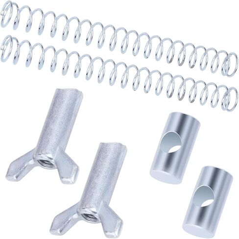 Rear Brake Adjuster Hardware Kit Compatible with Honda TRX125 250 300 400 450 TRX500 ATC125M ATC200M ATC200S ATC250SX ATC250ES Rear Brake Cable Adjusting Nut Kit (2 Sets) in Saudi Arabia