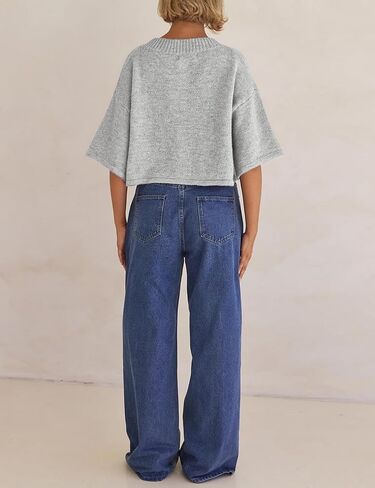 سبينغان كارديجان سترات للنساء خفيفة الوزن متماسكة زر Cardigan زر أعلى in Kuwait