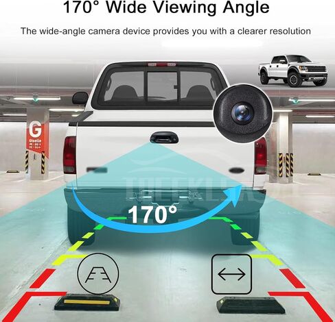Tailgate Handle Rear View Backup Camera Fit for 2007-2013 Chevrolet Silverado/GMC Sierra 1500 2500 HD Pickup Reverse Backup Camera Replacement | IP68 Waterproof |170° Wide Angle | in Saudi Arabia