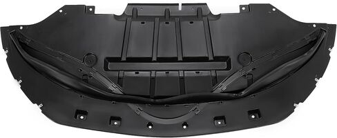 Hecasa Lower Engine Splash Shield متوافق مع 2015-2017 Ford Mustang EcoBoost Premium Premium لـ FO1228144 FR3Z-17626-C COVER PP Black in Saudi Arabia