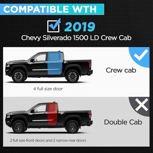 PZ 6" Drop Down Step Running Boards Compatible with 2019-2025 Ram 1500 Quad Cab/Extended Cab New Body Style, Black Heavy Duty Carbon Steel Side Step Rails Nerf Bars(Only for New Body Style) in Saudi Arabia